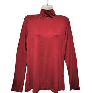 FALL Tops Turtleneck   Long Sleeve Lightweight Stretchy Comfy  Size M - NEW